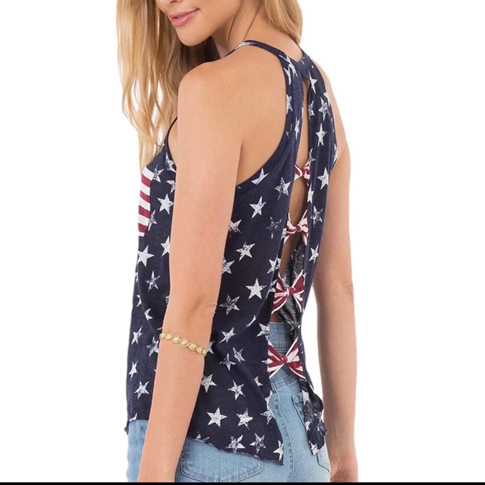 American Flag Tank Top